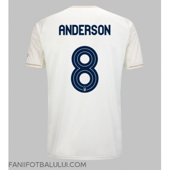 Nottingham Forest Elliot Anderson #8 Tricou Fotbal Replică 2025-26 Barbati Deplasare